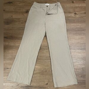 Brown Checkered Mod Ref Pants - Size S